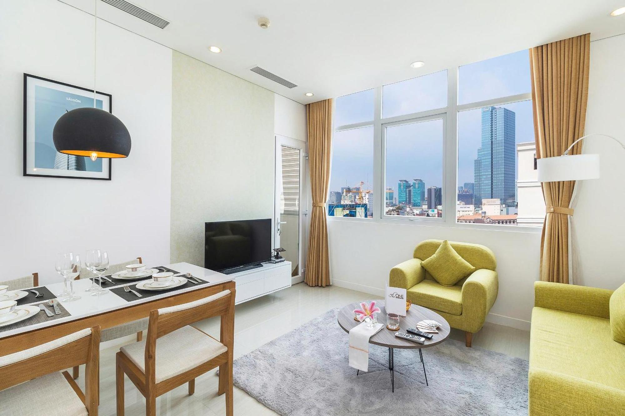 The One Sai Gon Apartment โฮจิมินห์ซิตี้ ภายนอก รูปภาพ